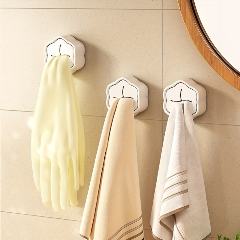 6PCS Self Adhesive Towel Holde - Kitchen Appliances Rack บทวิจารณ์และราคา