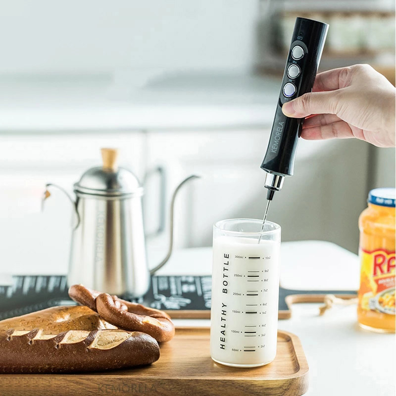 Electric Milk Frother Foam Mak - Hand Mixer Electric บทวิจารณ์และราคา
