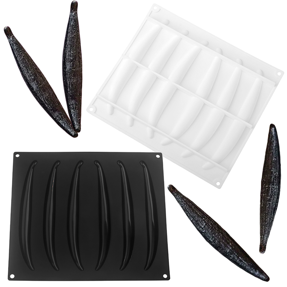 1 or 6 or 10-Cell Vanilla Pod  - Kitchen Appliances For Baking บทวิจารณ์และราคา