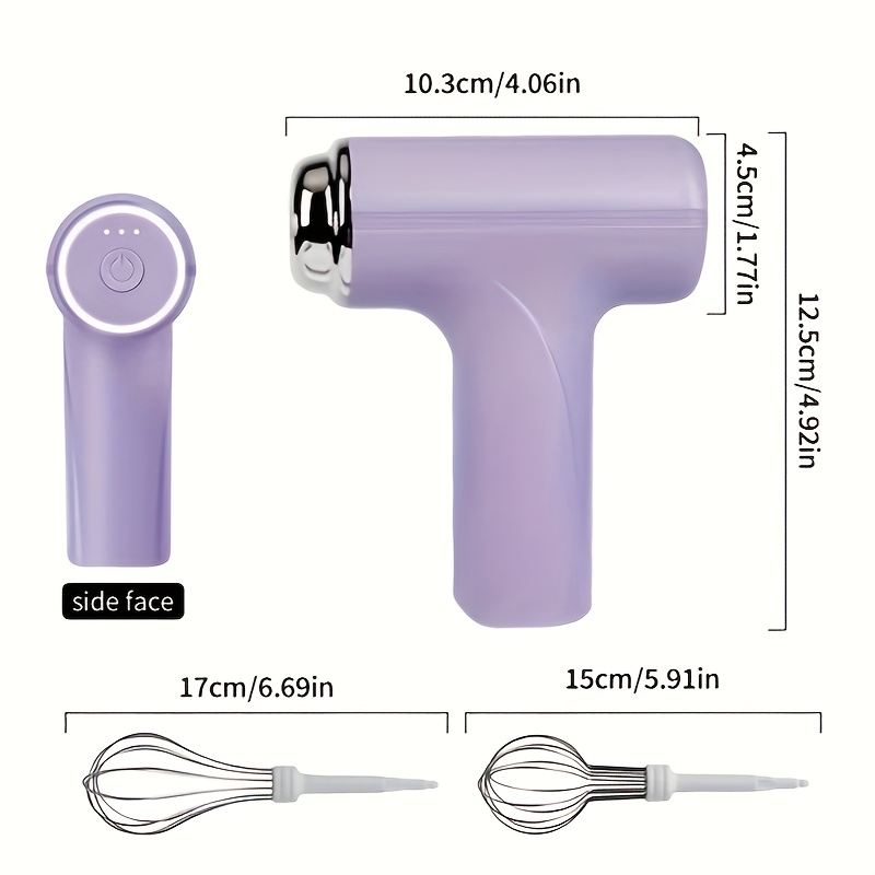 2 Specialized Whisks + 3 Speed - Hand Mixer Electric บทวิจารณ์และราคา