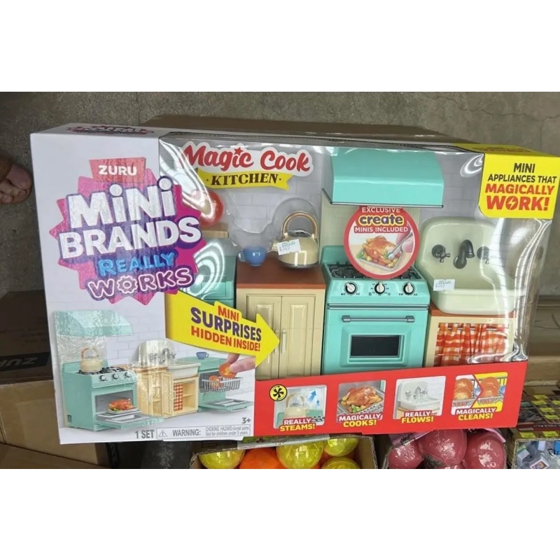 Zuru Mini Brand Magic Kitchen  - Kitchen Appliances Set บทวิจารณ์และราคา
