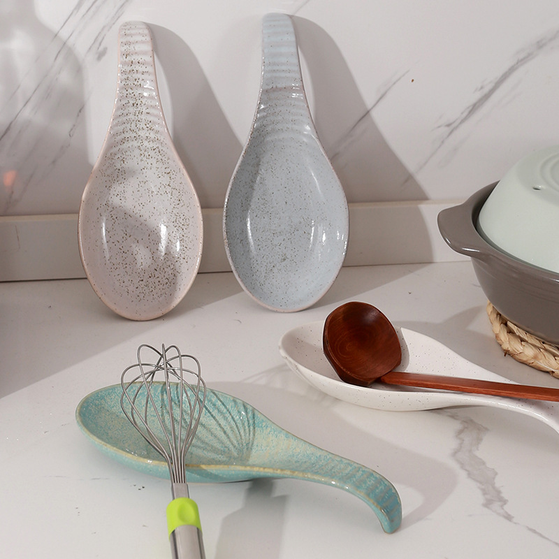 Ceramic Spoon Rest for Stove T - Kitchen Appliances Rack บทวิจารณ์และราคา