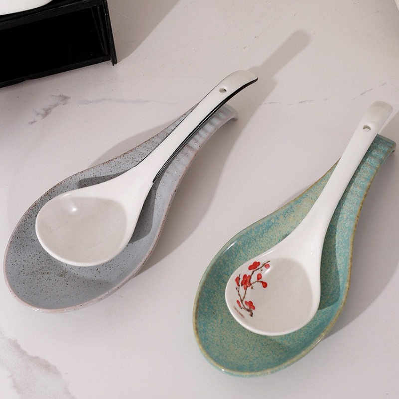 Ceramic Spoon Rest for Stove T - Kitchen Appliances Rack บทวิจารณ์และราคา