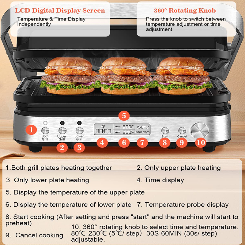 Steak Sandwich Machine Househo - Bread Maker Machine บทวิจารณ์และราคา